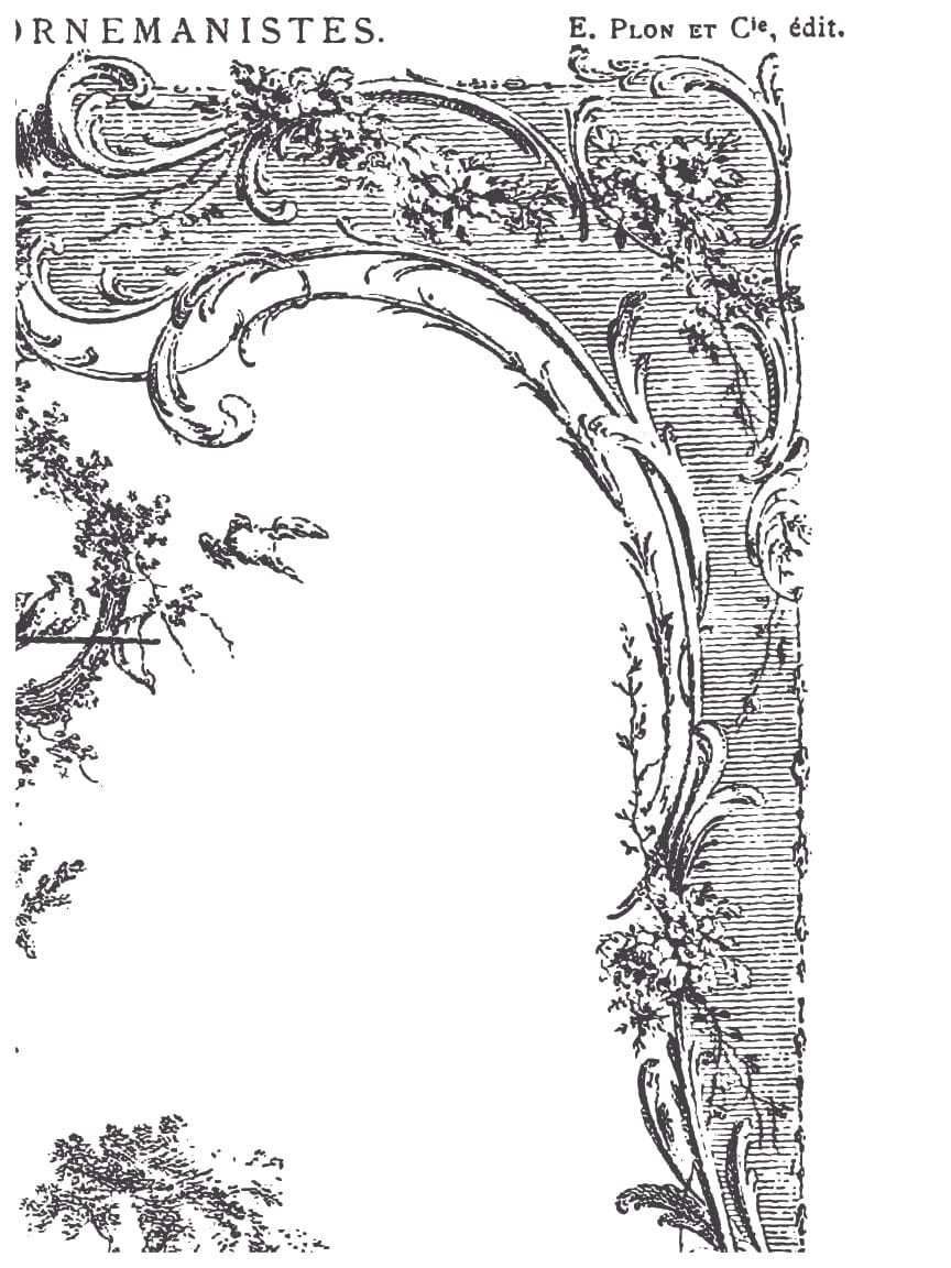 La Chasse IOD Paint Inlay 12x16 (8 Sheets)