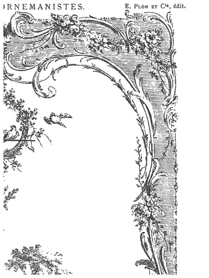 La Chasse IOD Paint Inlay 12x16 (8 Sheets)