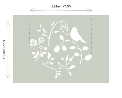 Annie Sloan Countryside Bird Stencil