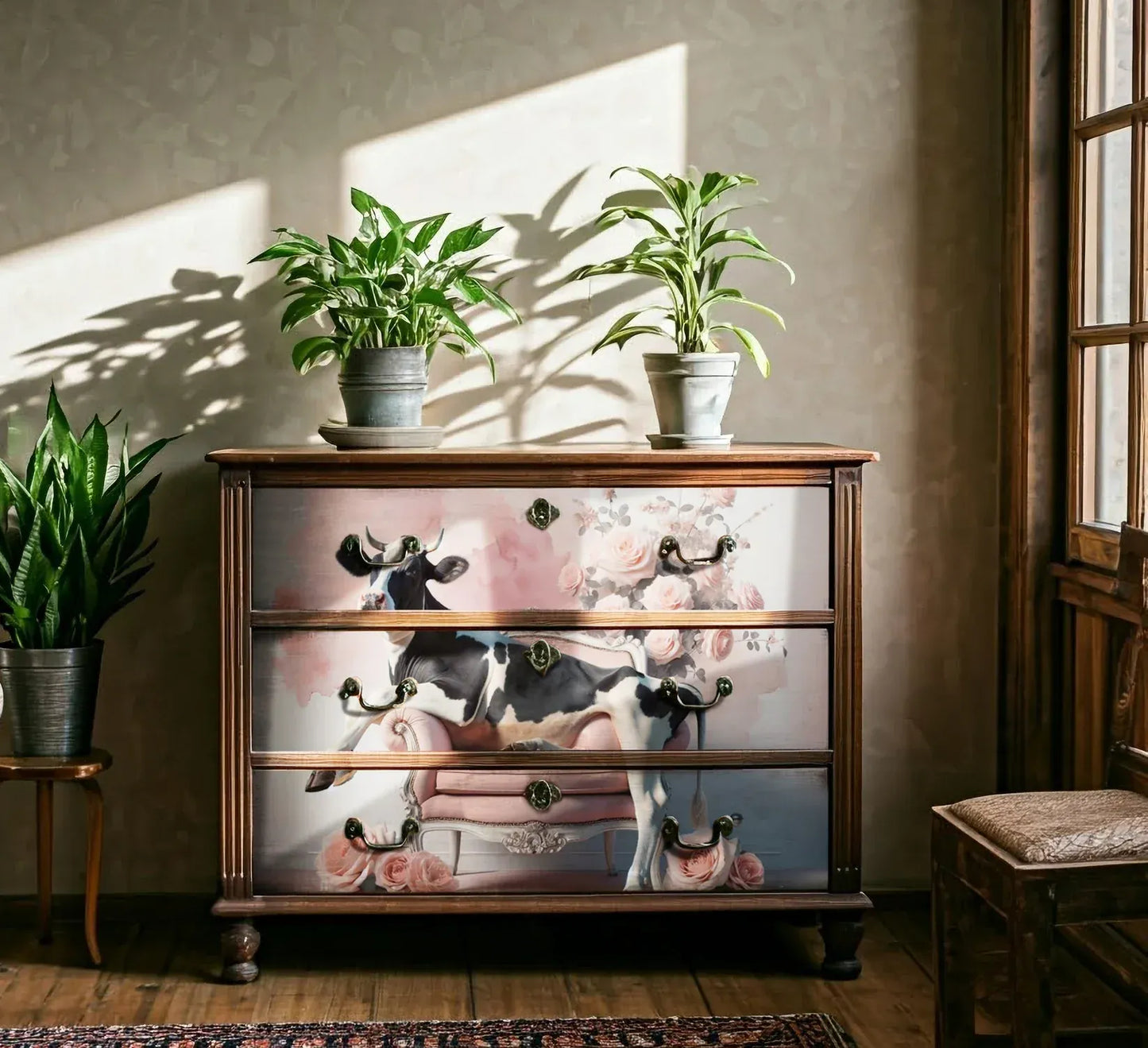 Mint By Michelle Decoupage Paper Cowch Potato - A1 Size Large Decoupage Paper