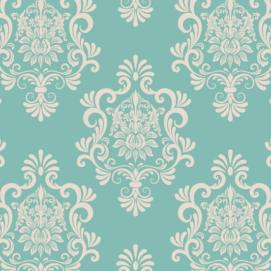 Damask - Set of 3 Repeat 11" x 11" Decoupage Papers - Three Yellow Goats