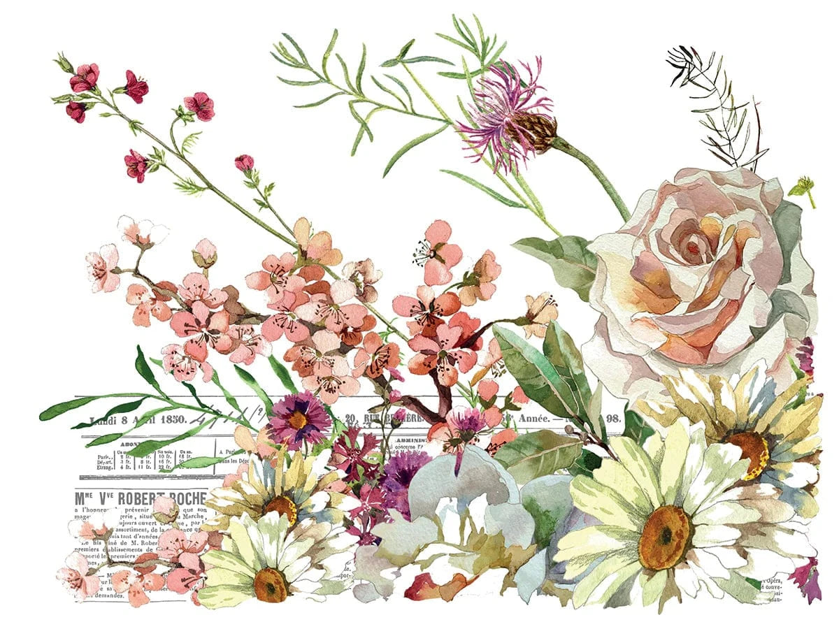 IOD Transfers Elysium IOD Transfer 12x16 Pad (4 Sheets)