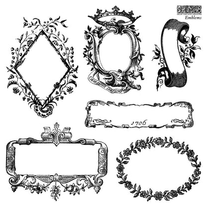Emblems Boxed IOD 6x6 Stamp (4 Sheets + Masks)