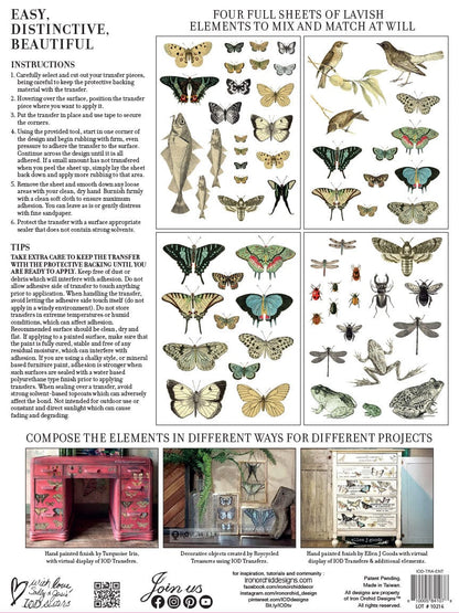Entomology Etcetera IOD Transfer 12x16 Pad (4 sheets)