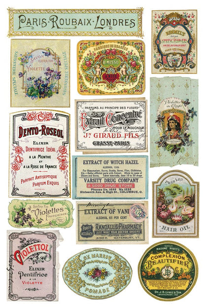 IOD Transfers Ephemeral Melange IOD Transfer 8x12 (8 Sheets)