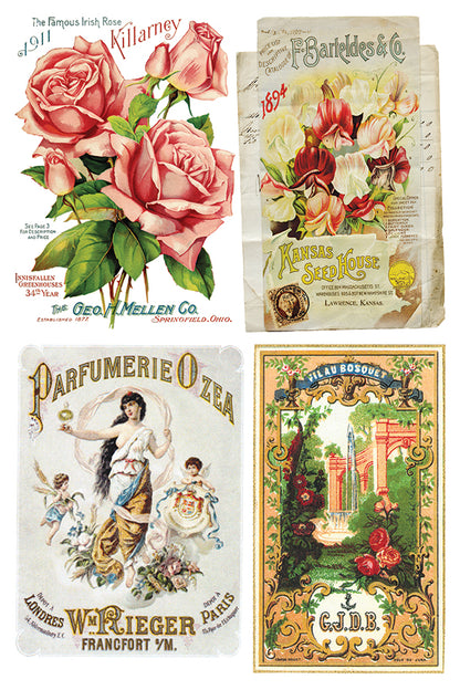 Ephemeral Melange IOD Transfer 8x12 (8 Sheets)