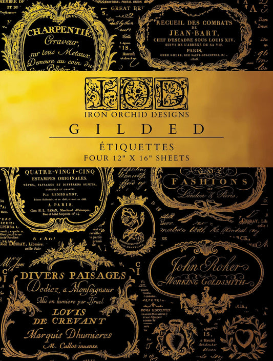 Etiquettes IOD Transfer 12x16 (4 Sheets)