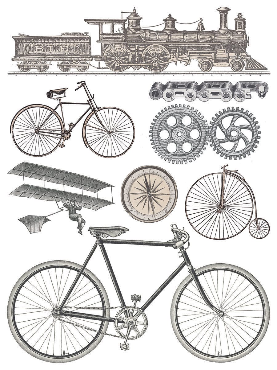 IOD Transfers Exploration IOD Transfer 12x16 (8 Sheets) *RETIRED*