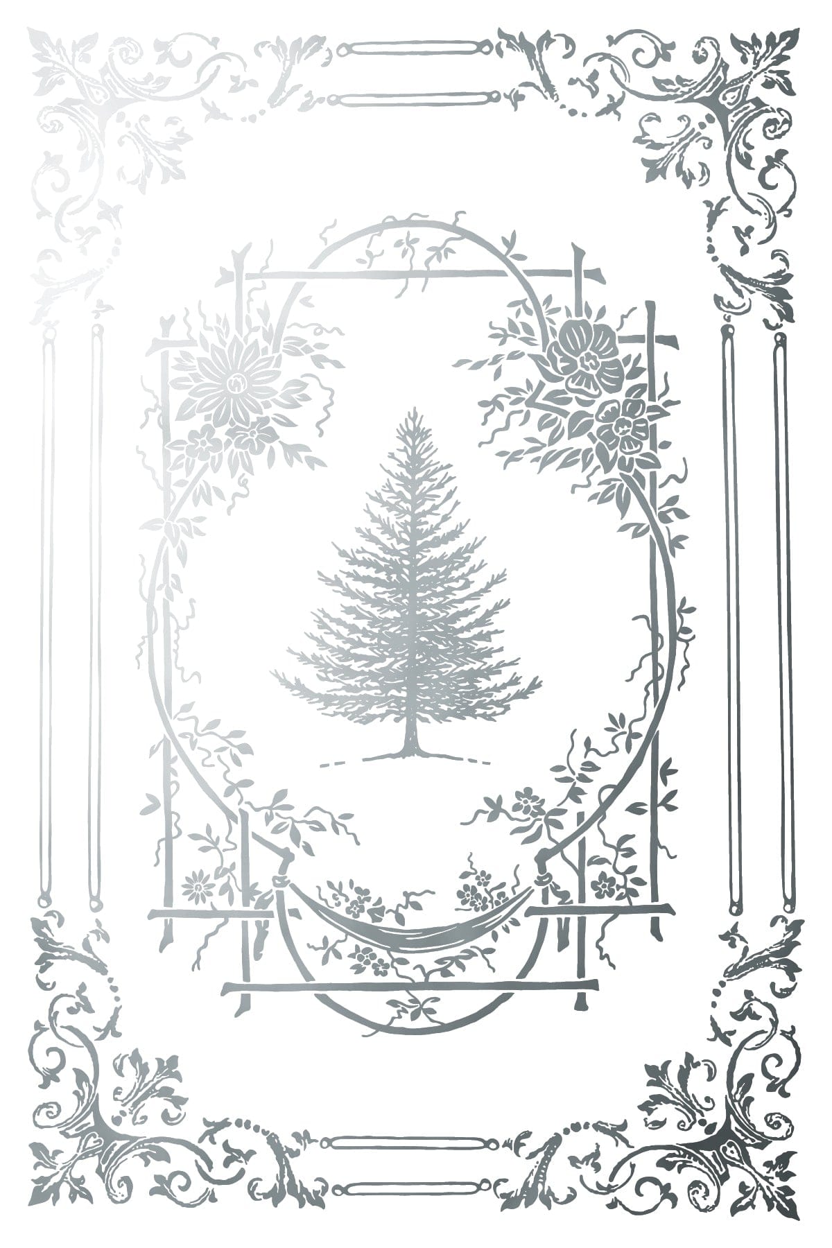 Locker61 Transfers Figgy & Flourish IOD Transfer 8x12 Pad (8 sheets)