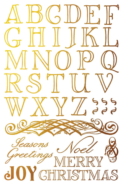 Locker61 Transfers Figgy & Flourish IOD Transfer 8x12 Pad (8 sheets)