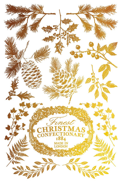 Locker61 Transfers Figgy & Flourish IOD Transfer 8x12 Pad (8 sheets)