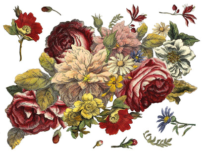 Floral Anthology IOD Transfer 12x16 Pad (4 sheets)