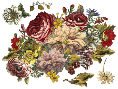 Floral Anthology IOD Transfer 12x16 Pad (4 sheets)