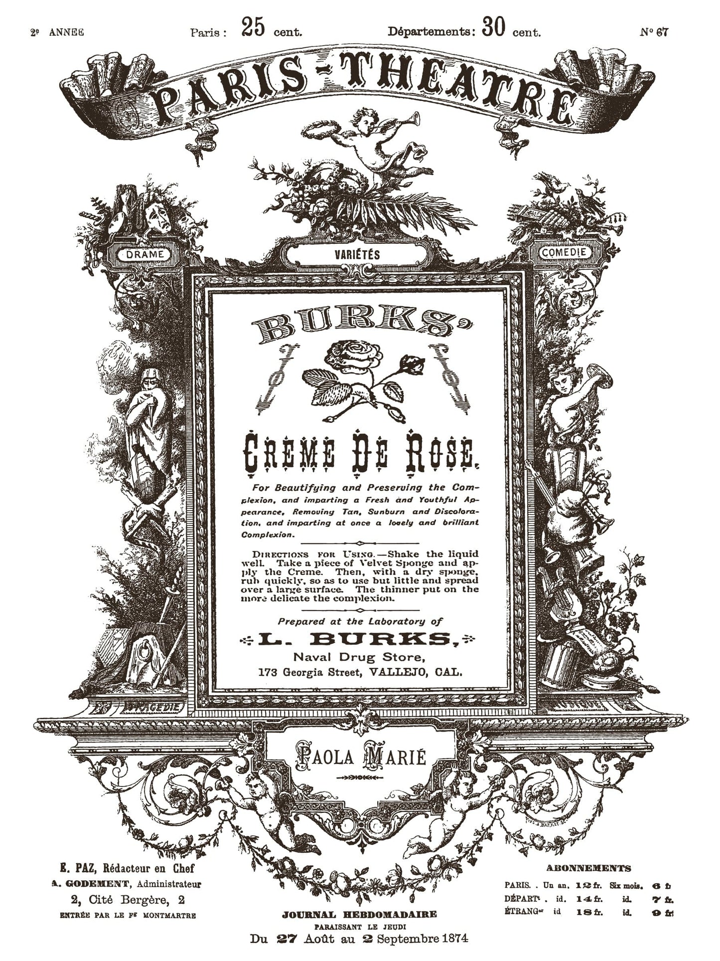 Floriography IOD Paint Inlay 12x16 (8 Sheets)