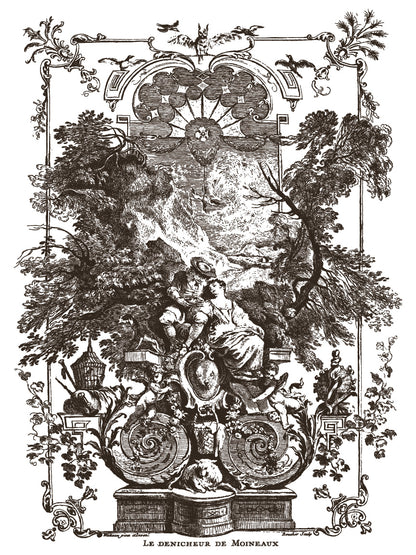 Hameau de la Reine 12x16 IOD Paint Inlay (8 Sheets)