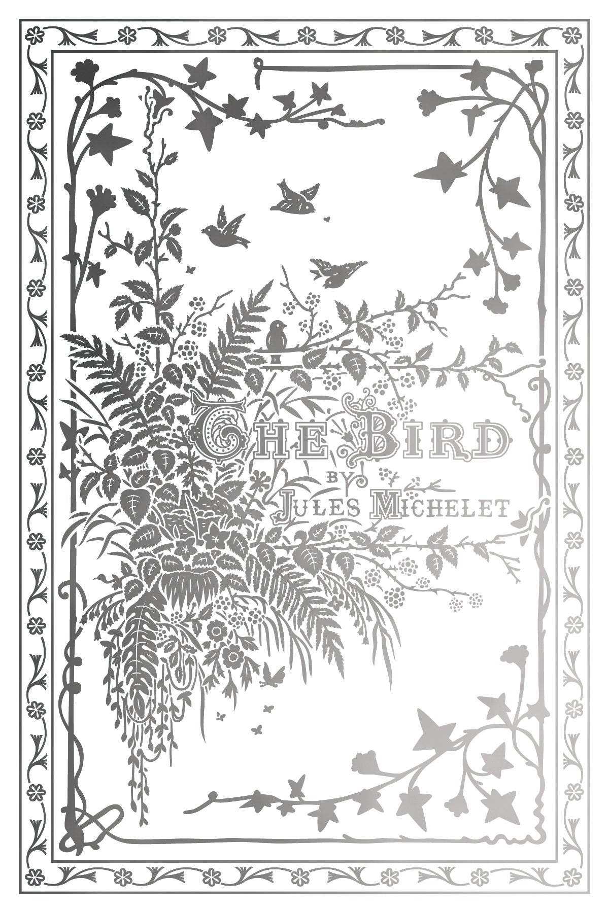 IOD Athenaeum Foil Transfer | 8"x12" Gold & Silver Gilded Decor Transfer by Iron Orchid Designs | Vintage Literary & Botanical Designs