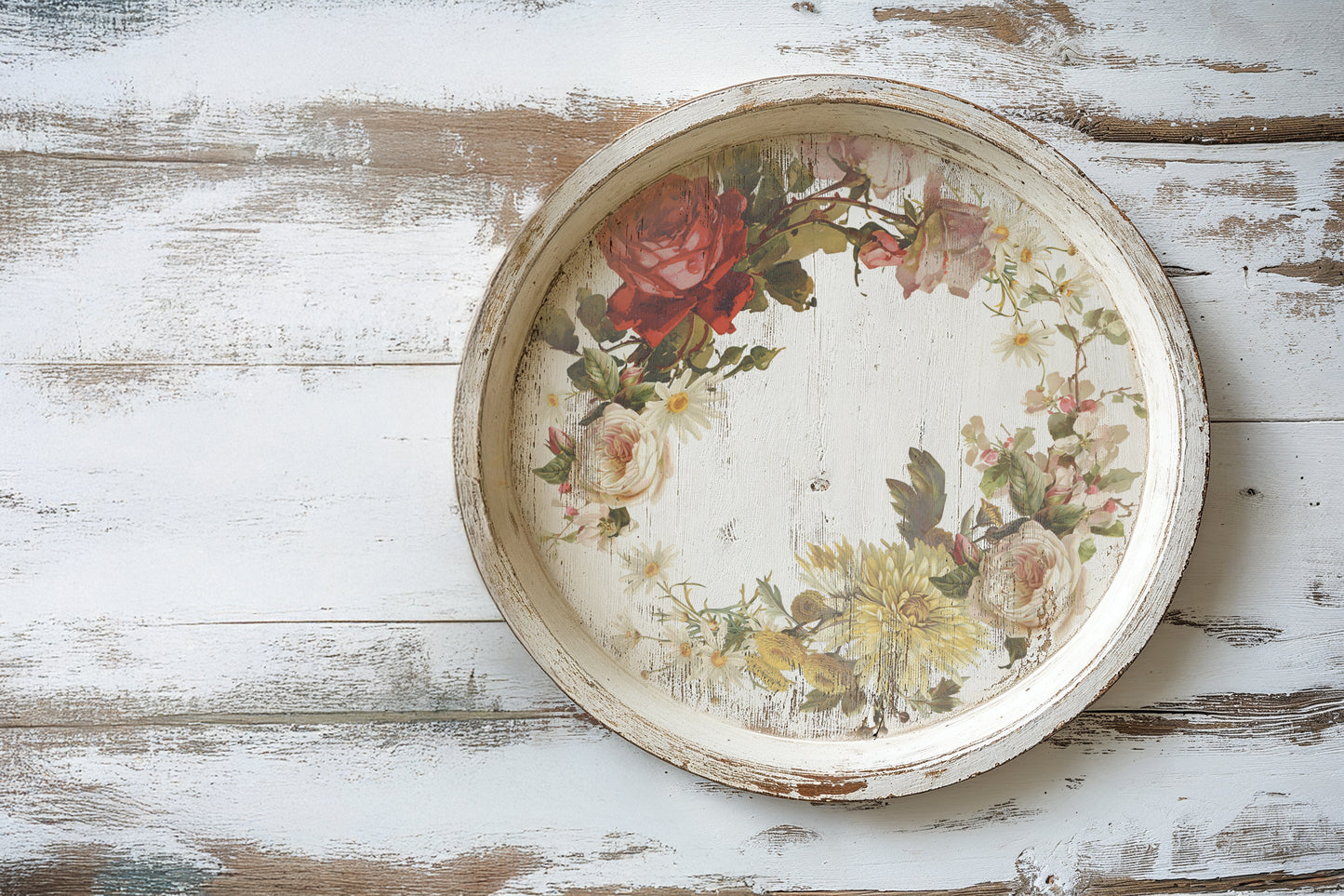 Flowers by the Poets IOD Transfer | 8 Sheet Large Decor Transfer by Iron Orchid Designs | Vintage Floral, Birds & Botanical Designs