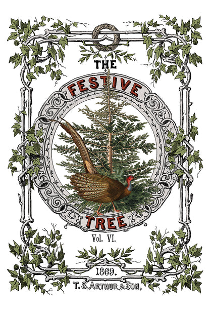Stag Tavern IOD Transfer | 8x12 Vintage Woodland Christmas Decor Transfer by Iron Orchid Designs | Rustic Holiday Rub-On Transfer Set (Copy)