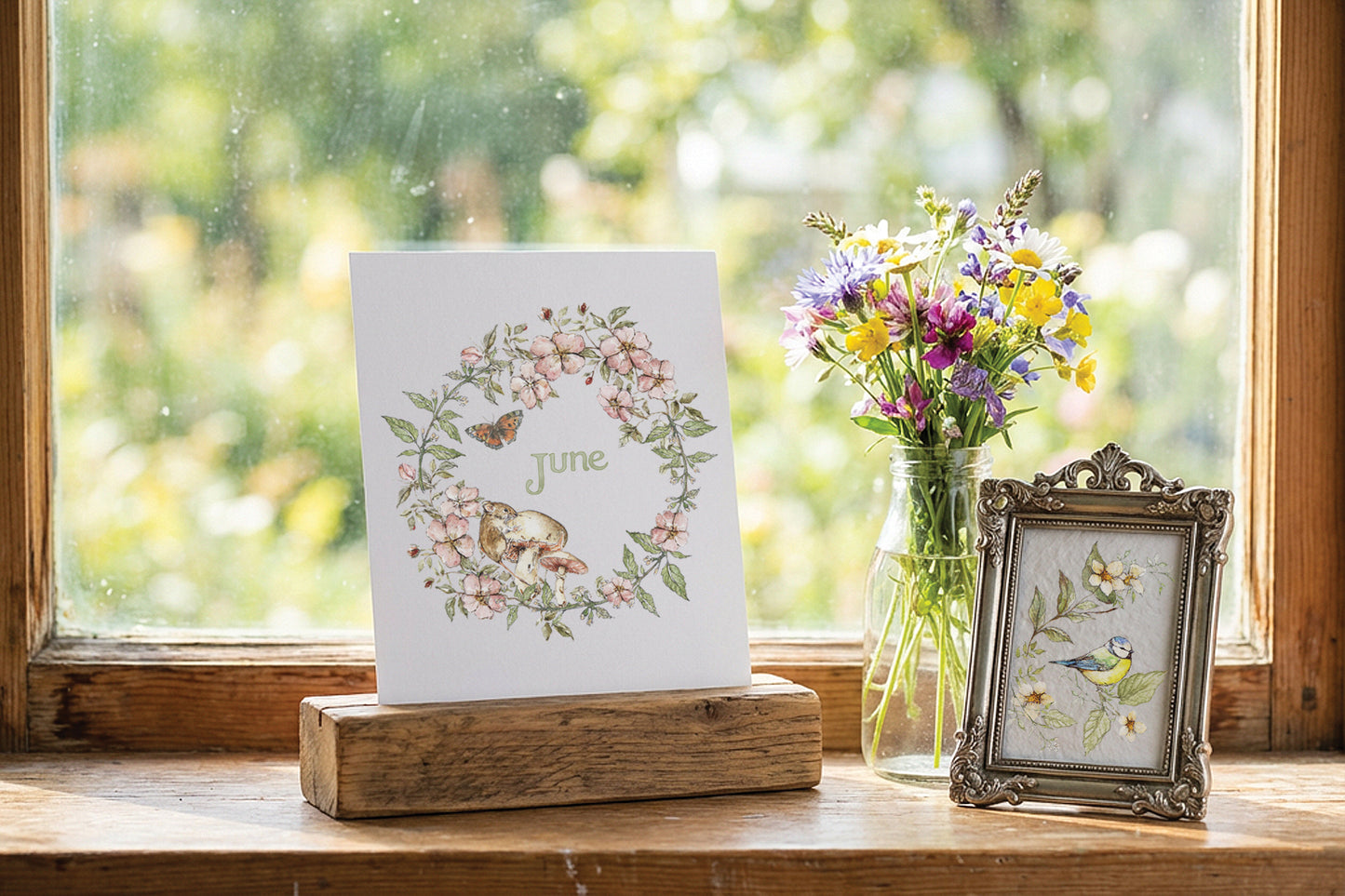 The Bramblewood Diaries IOD Transfer | 8x12 Woodland Botanical Decor Transfer by Iron Orchid Designs | Vintage Nature & Seasonal Rub-On Transfer Set (Copy)