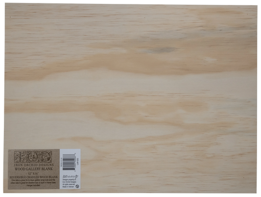 IOD Wood Gallery Blank 12x16