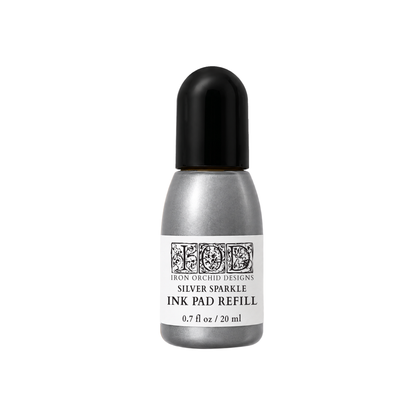 IOD Metallic Pigment Ink - Gold Shimmer & Silver Sparkle