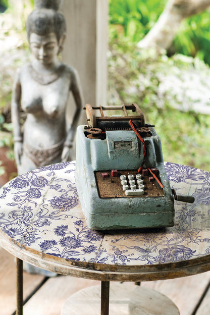 Locker61 Paint Inlay Indigo Floral IOD Paint Inlay 12x16 (8 sheets)