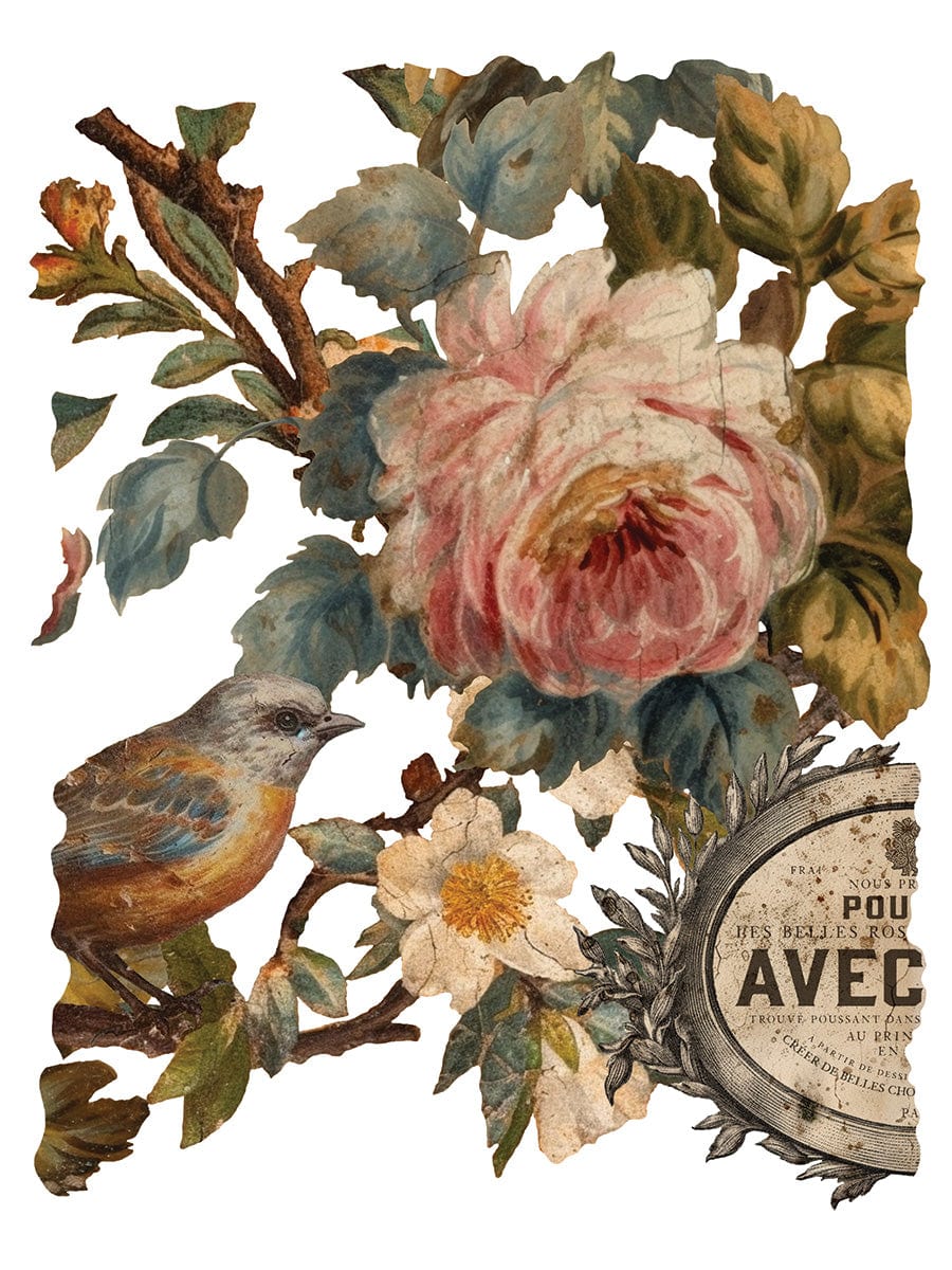 Joie Des Roses IOD Transfer 12x16 Pad (8 sheets)