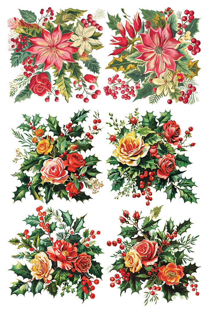 RETIRED Kitschy Christmas IOD Transfer 8x12 (8 Sheets)