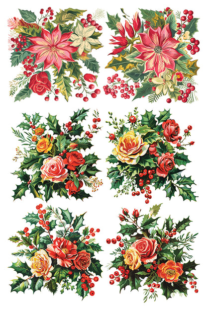 RETIRED Kitschy Christmas IOD Transfer 8x12 (8 Sheets)