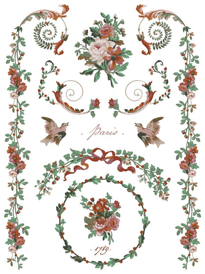 IOD Paint Inlay La Folie IOD Paint Inlay 12x16 (8 sheets)