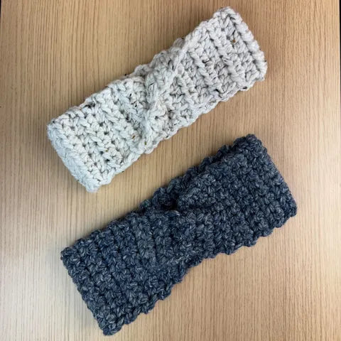 Crocheted Twisted Headbands Workshop - November 8, 2026