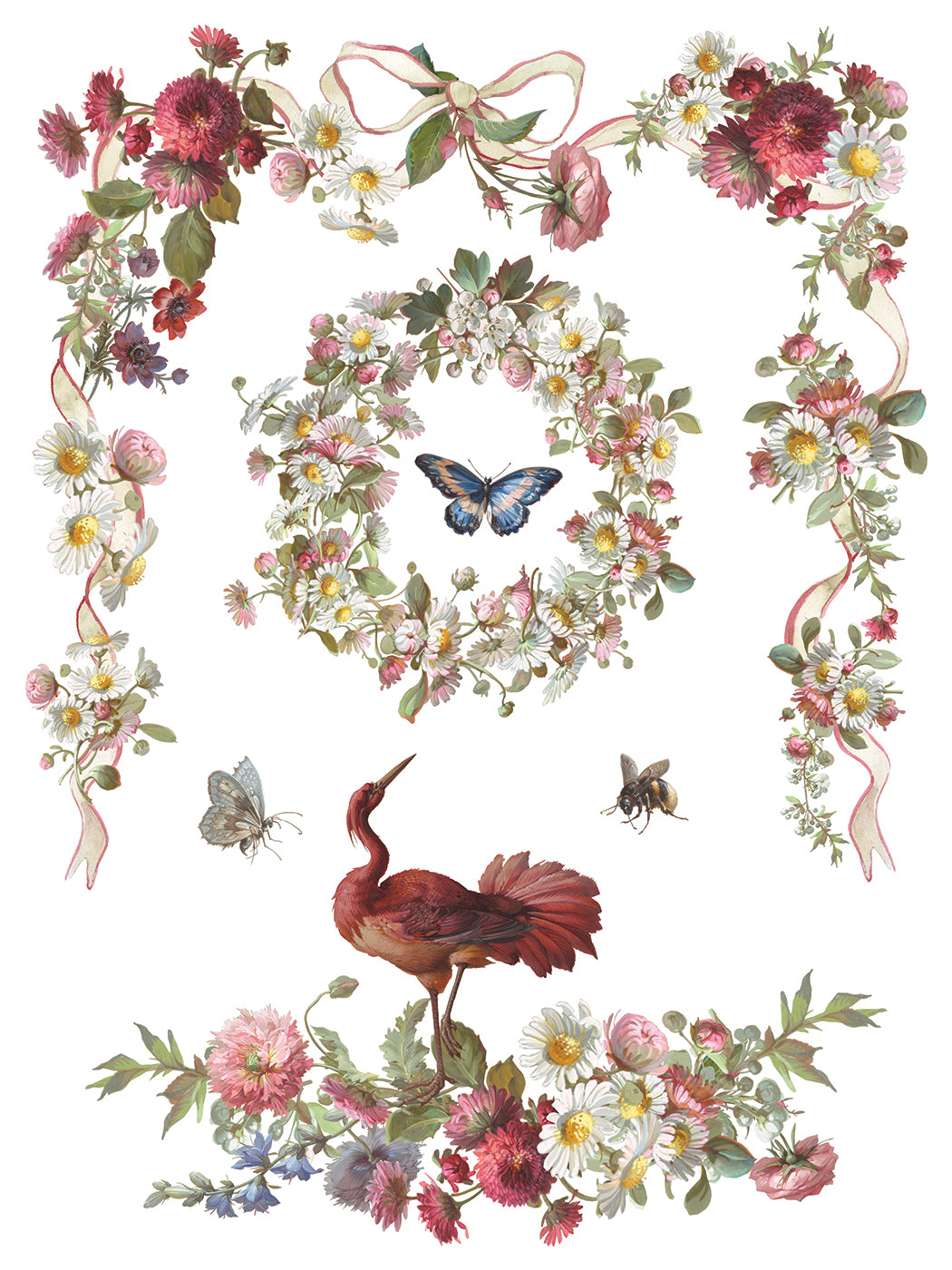 Madeleine IOD 12x16 Transfer (8 Sheets)