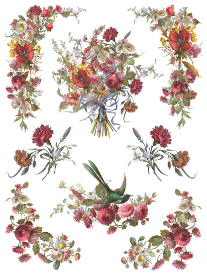 Madeleine IOD 12x16 Transfer (8 Sheets)