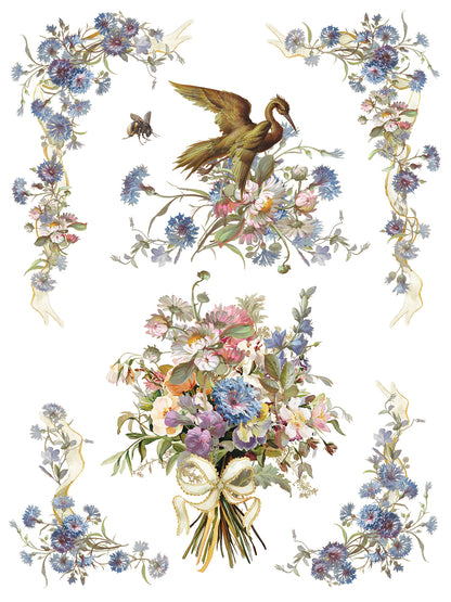 Madeleine IOD 12x16 Transfer (8 Sheets)