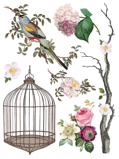 Menagerie IOD Transfer 12x16 Pad (8 sheets)