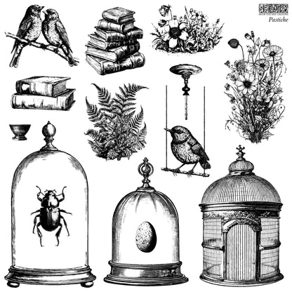 Pastiche 12x12 IOD Stamp (2 Sheets)