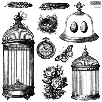Pastiche 12x12 IOD Stamp (2 Sheets)
