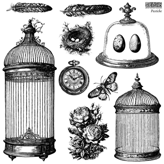 Pastiche 12x12 IOD Stamp (2 Sheets)