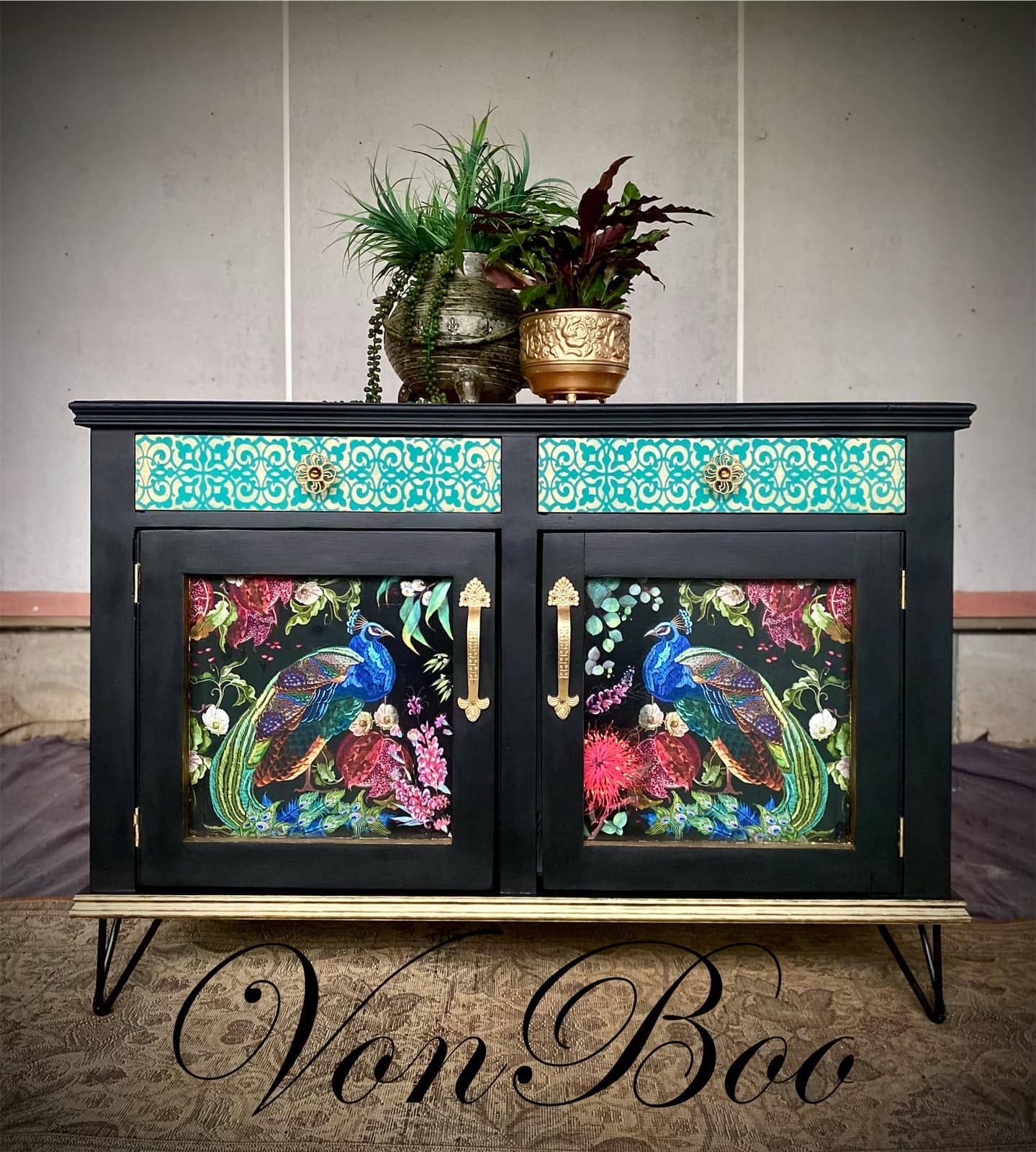 Mint By Michelle Decoupage Paper Peacock Mint A1 Size Large Decoupage Paper