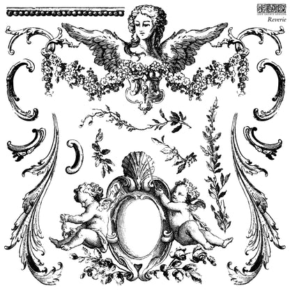 Reverie 12x12 IOD Stamp ( 2 sheets)