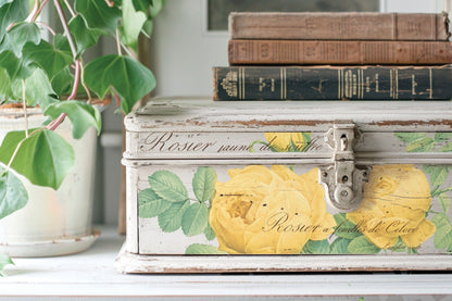 Rose Botanical IOD Transfer 12x16 (8 Sheets)