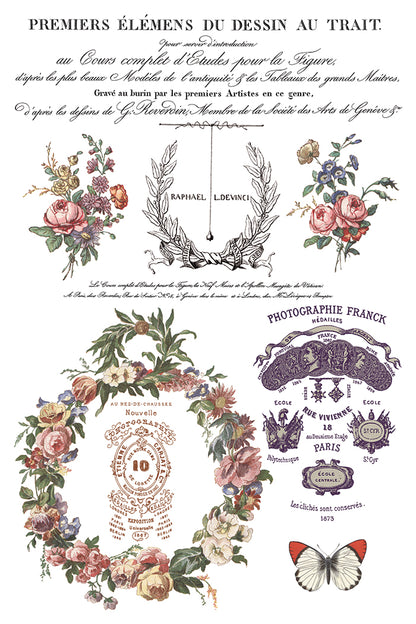 Saint Ouen IOD 8x12 Transfer (8 Sheets)