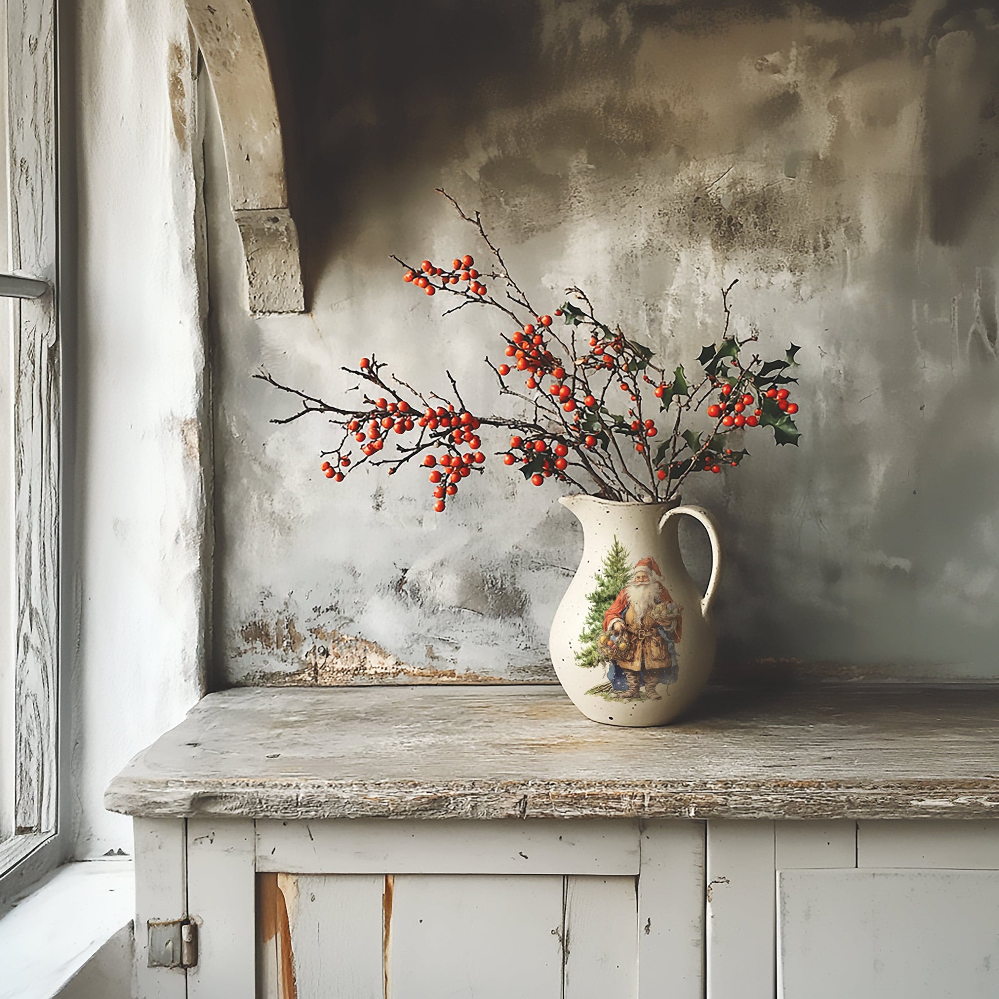 Locker61 Transfers Santa's Hollow IOD Transfer 8x12 Pad (8 sheets)