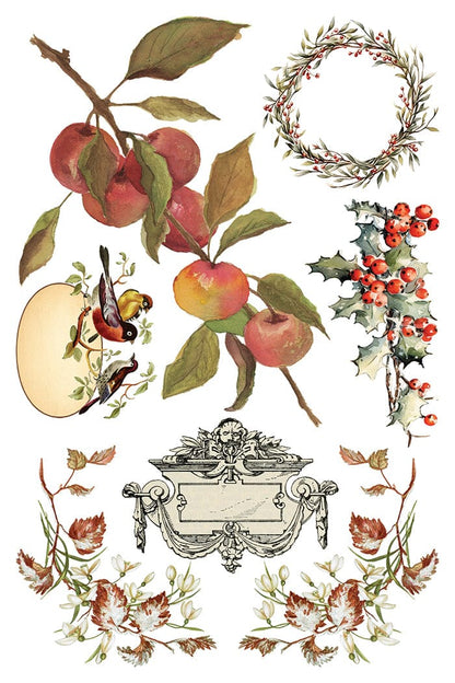 Locker61 Transfers Santa's Hollow IOD Transfer 8x12 Pad (8 sheets)