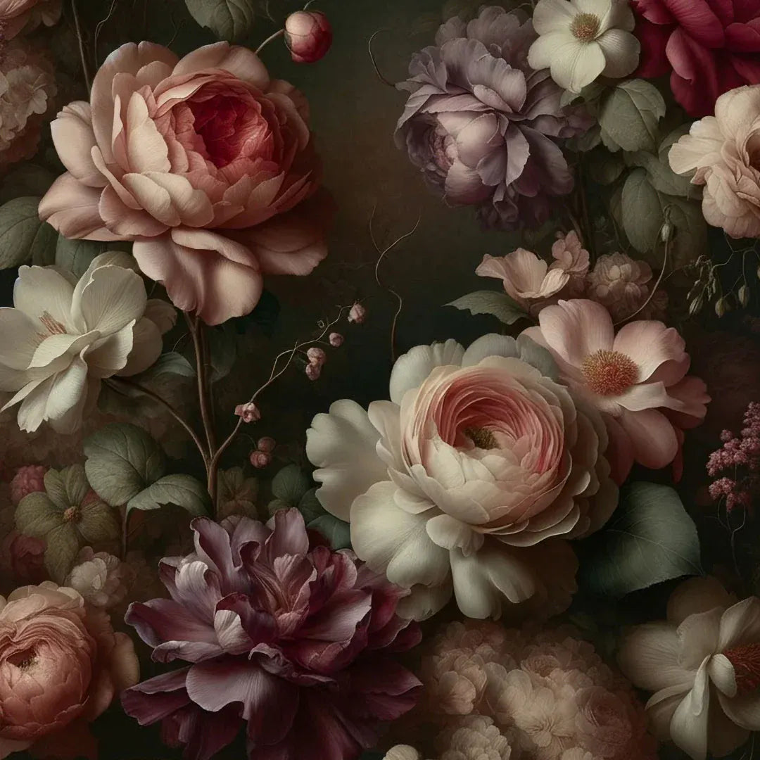 Mint By Michelle Decoupage Paper Shadow Garden - A1 Size Large Decoupage Paper