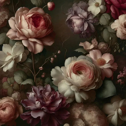 Mint By Michelle Decoupage Paper Shadow Garden - A1 Size Large Decoupage Paper