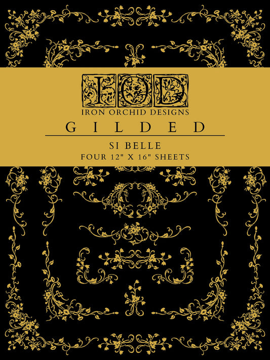 Si Belle IOD Transfer 12x16 (4 Sheets)