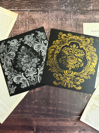 IOD Metallic Pigment Ink - Gold Shimmer & Silver Sparkle