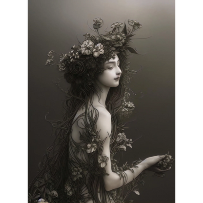 Siren - 11.7" x 16.5" A3 Size Decoupage Paper - Mint by Michelle