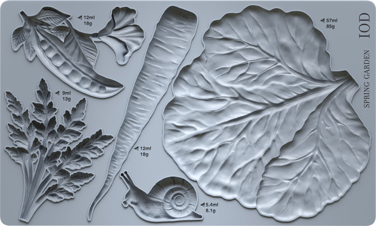 Spring Garden 6x10 IOD Mould
